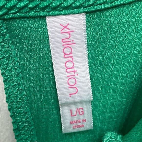 Bright Green Summer Dress Cut Out Back Xhilaration Large - Picture 4 of 7